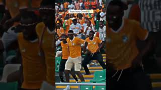 Team Ivory Coast Dancing AFCON PLAYERS amp FANS [upl. by Weinman481]