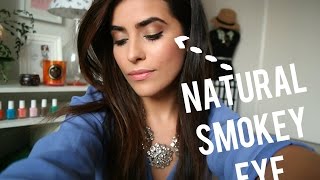 Natural Smokey Eye Tutorial [upl. by Dnomde]