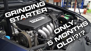 Starter Grinding Noise  Diagnosis and Repair  Stop Making Repeat Repairs [upl. by Ylrebmyk573]