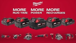 Milwaukee® M18 REDLITHIUM™ XC50 Battery [upl. by Nynnahs]