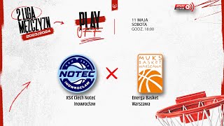 KSK Ciech Noteć Inowrocław  Energa Basket Warszawa 2 LM [upl. by Lavinia]