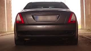 Larini Spec Maserati Quattroporte S 47  Launch Exhaust [upl. by Naujahs]