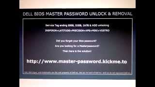 DELL BIOS PASSWORD 1D3B 2A7B 595B E6220 E6230 E6320 E6330 E6420 E6430 E6520 E6530 E3330 [upl. by Otrebliw]