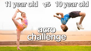 BOY vs GIRL Acro Gymnastics Challenge DONT Ship Them 😂 [upl. by Rowley]