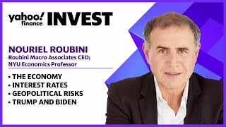 Nouriel Roubini breaks down the state of the economy interest rates risks Trump and Biden [upl. by Anairo]