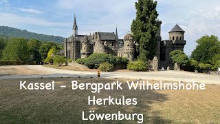 Kassel  Weltkulturerbe Bergpark Wilhelmshöhe  Herkules und der Löwenburg [upl. by Emmeram]