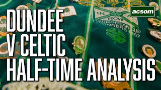 Dundee v Celtic  LIVE HalfTime Analysis  A Celtic State of Mind  ACSOM [upl. by Eltsirc853]