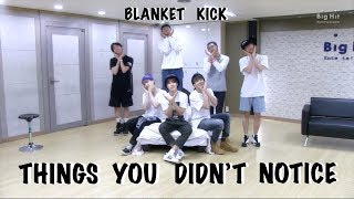 BTS THINGS YOU DIDNT NOTICE IN SPECIAL CHOREOGRAPHY STAGE2 이불킥EMBARRASSED [upl. by Ahsiakal]