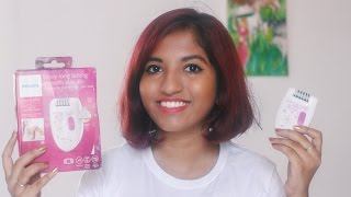 📦 Philips BRE 225 Corded Compact Hair Epilator Unboxing First Impression How to Use [upl. by Annahaj]