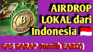 POTENSI CUAN  AIRDROP Lokal dari INDONESIA  APLIKASI PENGHASIL UANG TERBARU [upl. by Haroppiz]