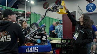 Disney Imagineers Energized by FIRST Robotics Championship [upl. by Otrebliw]