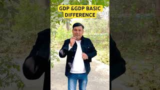 GDP and GVA Basic difference  upsc iaseconomic economicsforcivilservices neteconomics [upl. by Besse]