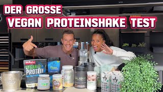 VEGANE PROTEINSHAKES IM TEST  Wir testen 8 vegane Proteinshakes auf Geschmack Protein amp Inhalt [upl. by Eicyak]