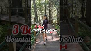 3 Best mountain top and dreamy cabin in Canada🇨🇦 travelshorts travelcanada cabin alberta [upl. by Adnolat]