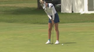 Worlds no 1 ranked golfer Nelly Korda returns to West Michigan [upl. by Deerc]