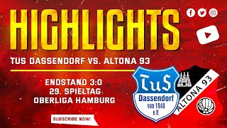 TuS Dassendorf  Altona 93 Highlights [upl. by Adelice]