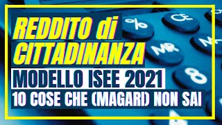 ✅ RINNOVO ISEE 2021 RDC 👉 10 COSE CHE MAGARI NON SAI REDDITO CITTADINANZA DSU DOMANDE FREQUENTI [upl. by Kraft]