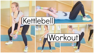 Beginner Kettlebell Workout  Complete Thuis Training [upl. by Concha272]