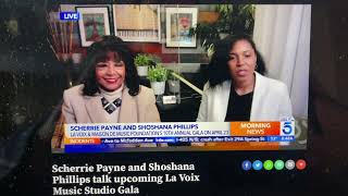 Scherrie Payne Supremes on KTLA5 News Los Angeles [upl. by Annaear]