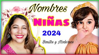 NOMBRES para NIÑAS  NOMBRES de NIÑAS BONITOS 2024 ❤ nombres hermosos para niñas 2023 🎀 [upl. by Yenahpets487]