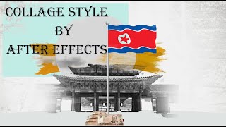 A collage motion graphic North korea issue [upl. by Graces]