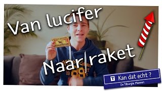 Kun je van één lucifer een raket maken Fabel Of Feit  Tilburgse Mannen Geven Antwoord [upl. by Charmian437]