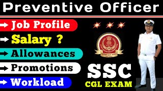 Preventive Officer Job profile  salary  workload  complete details by PO kapil bairwa [upl. by Atsylac]