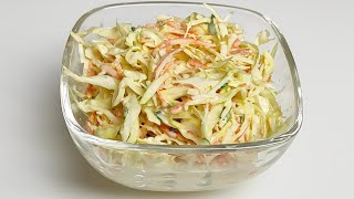 Салат из капусты Coleslaw  Как в KFC [upl. by Daveda]