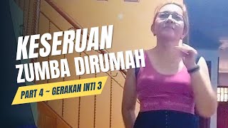 Zumba Dance Ala Chrismarlumba  Part 4  Gerakan Inti 4 [upl. by Erek]