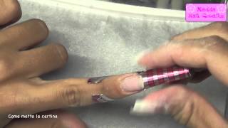 Tutorial  Ricostruzione unghie con cartina nail form Come viene applica  Maddafashion [upl. by Enyamert681]