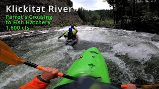 Klickitat River w OKCC  060124 1600 cfs [upl. by Nhabois461]