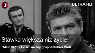 Stawka Większa Niż Życie 1968  4K  Odcinek 18  Kultowy Polski Serial  Hans Kloss  Za Darmo [upl. by Barrington]