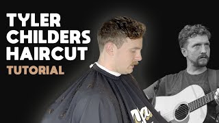 Tyler Childers Inspired Haircut Tutuorial  Step by Step [upl. by Kettie703]