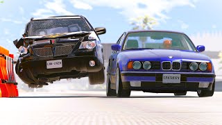 EXTREME CAR CRASHES Compilation 263  BeamNG Drive  CRASHdriven [upl. by Luigino]