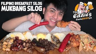 FILIPINO BREAKFAST MUKBANG  TITO EDDIES CARINBEERYA MUKBANG SILOG  Vlog 144 [upl. by Sanoj]