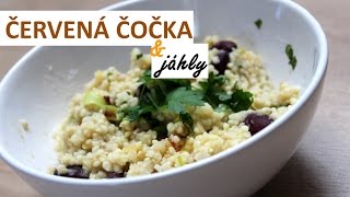 ČERVENÁ ČOČKA S JÁHLY Ⓥ  recept [upl. by Blaise]