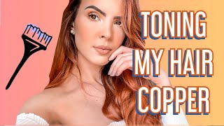 How to Color Your Hair Copper NATURALLY The Best Way to Get Low Maintenance Copper Hair [upl. by Nylra]