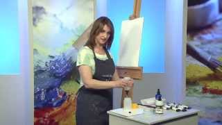 Make Acrylics Behave like oils USEFUL TIP on how to blend acrylic paint [upl. by Humfried]