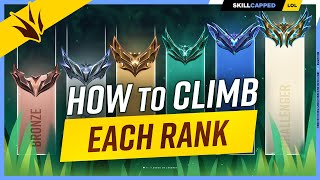 The 5 NEW BEST Champions to Climb for EVERY RANK  League of Legends [upl. by Verena161]