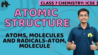 Atomic Structure Class 7 ICSE Chemistry  Selina Chapter 4  Atom Molecule Atomicity Questions [upl. by Ak]