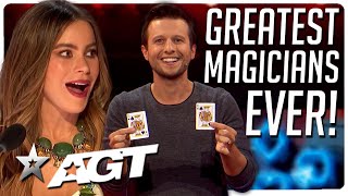 Greatest EVER Magicians from Americas Got Talent [upl. by Euqina]