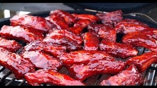 Chinatown Char Siu Rib Recipe  Meatheads instructions from AmazingRibscom  叉烧肋骨食谱  BBQFOOD4U [upl. by Nyrret]