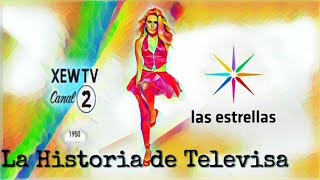 Historia de Televisa El canal de las Estrellas 👉🎥 [upl. by Mureil947]