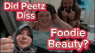 Did Peetz Just Diss Foodie Beauty 🫒 foodiebeauty gorlworld kuwait peetzofmymind olive diss [upl. by Harrat]