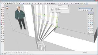 Curtains modeling in SketchUp and SUbD [upl. by Amleht199]