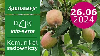 Owocówka jabłkóweczka i nawożenie  komunikat sadowniczy  Agrosimex [upl. by Analle]