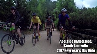 New Years Day Gravel Ride  2017  Adelaide South Australia [upl. by Nanine]