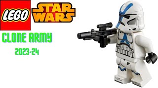 My Biggest Lego Star Wars Clone Army SO FAR [upl. by Ettevol]