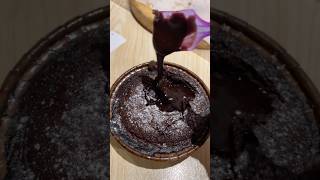 I tried Hot Lava Cake 🤤  356  vlog minivlog trending shorts [upl. by Ahsak]