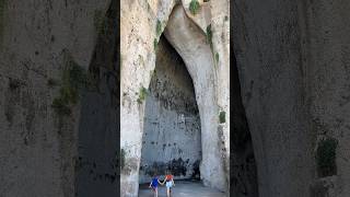 ORECCHIO DI DIONISIO  The Ear of Dionysius  Siracusa  Syracuse  TravelSicily ExploreItaly [upl. by Lynn357]